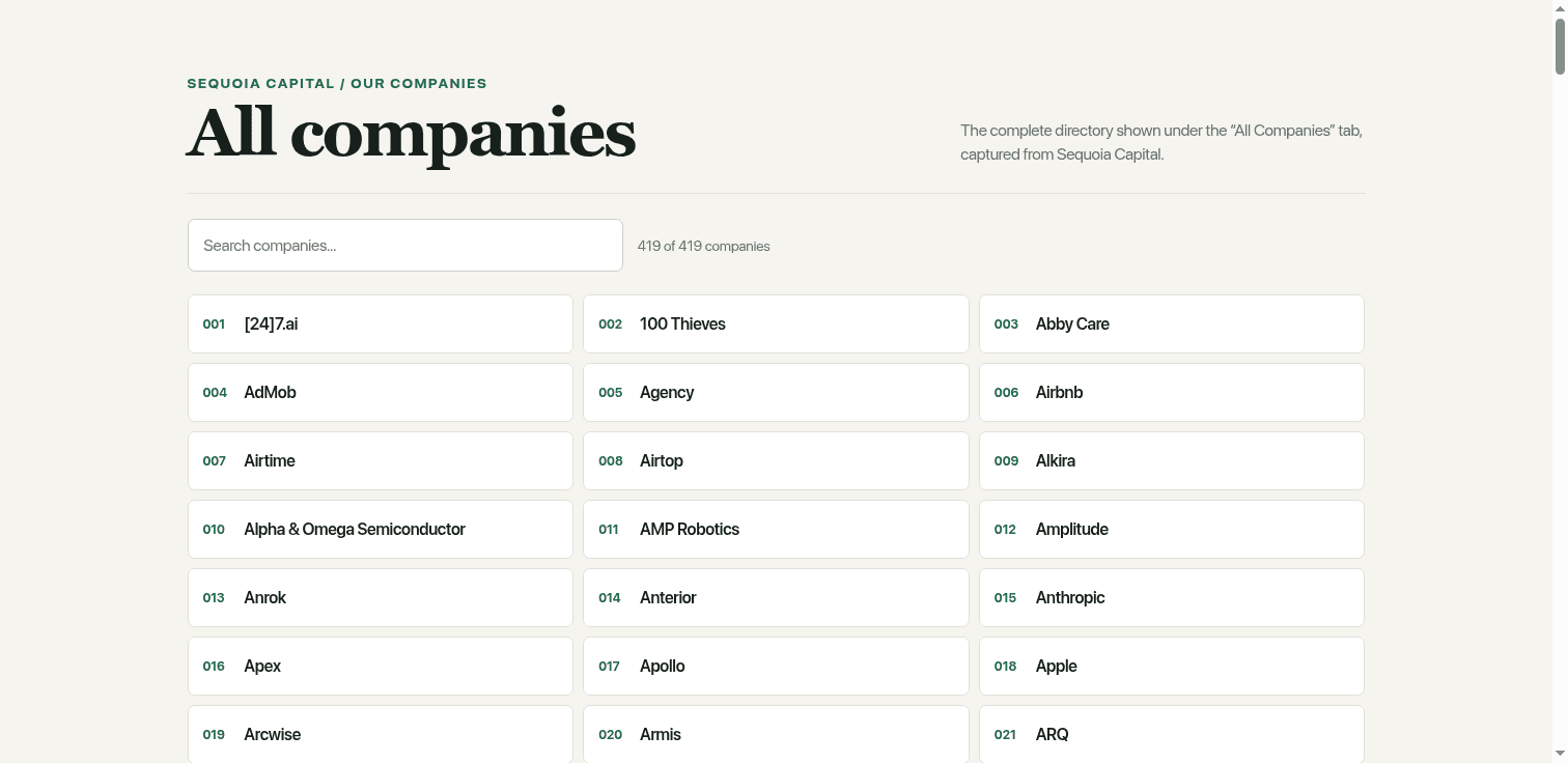 Extract an Investor Portfolio example
